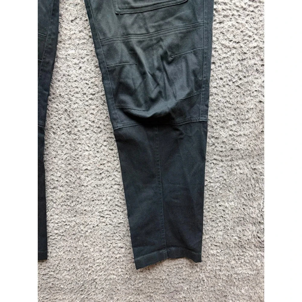 Puma x Maison Kitsune Paris Straight Leg Cargo Pants Black Mens Size XS